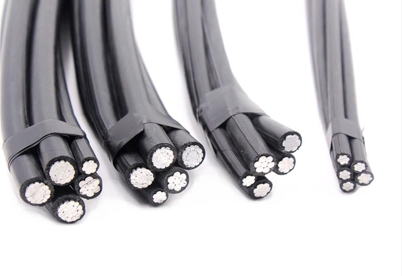 0.6/1kV Overhead Aluminum Conductor XLPE Insulated Quadruplex Service Drop ABC Cable